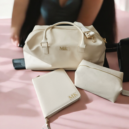 Weekender Reisetasche Damen - Stylische Handgepäck Tasche mit Personalisierung
